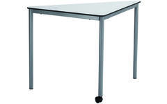 Tafel Flexi 90, 90 x 90 x 123 cm volkern met 1 zwenkwiel, hoogte F6