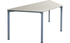 Tafel Luma 160 x 80 x 80 cm trapezium blad kunststof