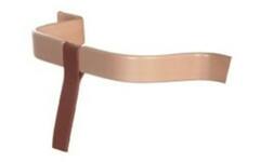 Meegroeistoel Dapper blank/grijs RAL 7037 incl. babybeugel standaard