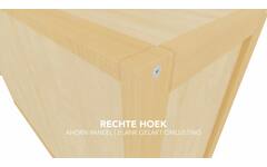 Kast 340 serie Ahorn, 2 halve legplanken, 10 laden van 15 cm