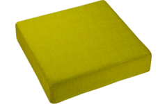 Kussen stof vierkant 80x77,4x20 cm groen