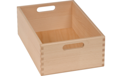 Bak t.b.v. materiaalkast 6503024 en 6503023, beuken, 23 × 35 × 12 cm