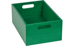 Kist, gebeitst, 23 × 35 × 14 cm