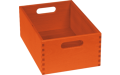Kist, gebeitst, 23 × 35 × 14 cm