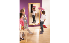 Spiegel Vintage 60 x 120 cm, lijst goudkleur