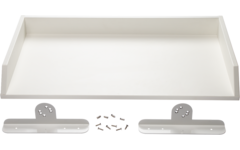 Kombi-mobil bord met achterwand