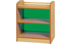 Kast Pamini met acryl achterwand, ahorn, 77 × 40 × 64 cm