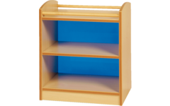 Kast Pamini met acryl achterwand, ahorn, 77 × 40 × 64 cm