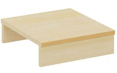 Bodemplank met plint voor kast Modulair, ahorn 36,2 x 40 cm