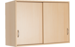 Hangkast met schuifdeuren 100 × 40 × 68 cm, beuken