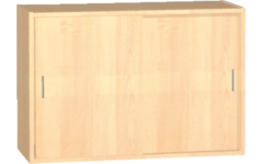 Hangkast met schuifdeuren 100 × 40 × 68 cm, beuken