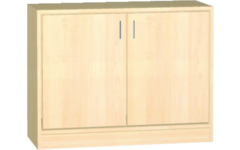 Onderkast met 2 deuren, 2 legplanken, 100 × 40 × 77 cm, beuken