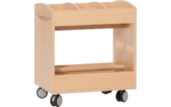 Bouwmattenwagen Lotte, ahorn, 59 x 40 x 66 cm