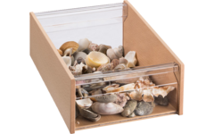 RoomCube materiaalkist met Acrylglasraampjes