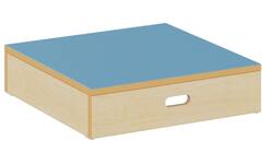 Speelpodium Ahorn |  platform blauw