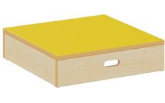 Speelpodium Ahorn |  platform geel