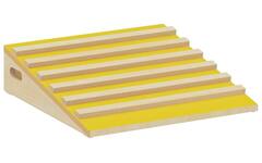 Speelpodium Ahorn |  ladderhelling geel