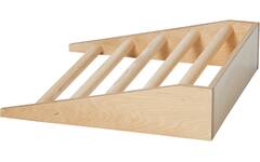 Speelpodium Ahorn |  ladderhelling open, berkenmultiplex