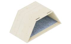 Lernwabe® Flip halve honingraat maat S, bodem lichtblauw/lichtgroen (incl. montage)