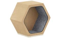 Lernwabe® Kartonnen sokkel voor een hele honingraat