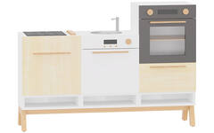 Keukenopstelling combinatie 6 incl.verhoging Kowidu