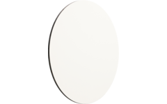 Whiteboard Chameleon emaille rond met zwarte rand Ø 118 cm
