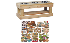 Sensorische tafel inclusief buiten rekenset, DR105