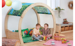 Grote gezellige hoek met natuuraccessoireset, excl montage, PT1283