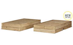 Buiten Rechthoekig Podium (Set van 2), DR160