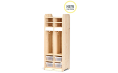 Kleuter garderobe (2 kinderen), PT1377