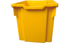 Gratnell lade F3 - 31 x 43 x 30 cm (lxdxh), geel / Sunshine Yellow (02)
