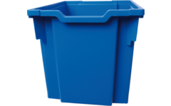 Gratnell lade F3 - 31 x 43 x 30 cm (lxdxh), blauw / Royal Blue (06)