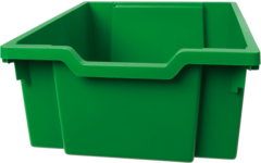 Gratnell lade F2 - 31 x 43 x 15 cm (lxdxh), groen / Grass Green (10)