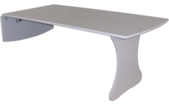 Opklap tafel los voor binnen 120x70xH51 cm indoor, inclusief montage