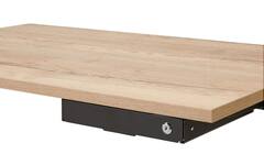 Lade voor onder bureau PL-S, zwart