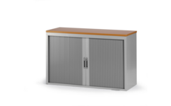 Roldeurkast EC 74-1200 incl. 1 leg- bord 74 x 120 x 45 cm