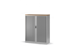 Roldeurkast EC 1450 incl. 3 leg- borden 145 x 120 x 45 cm