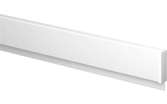 Info Rail wit 50 cm (inclusief bevestigingsmateriaal en eindkappen)