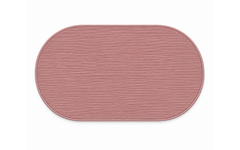 Tretford Interland | Ovaal, 120x150cm, Roze588, gefest met vlies