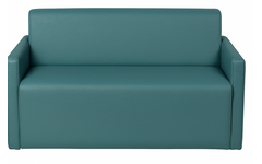 Kinderbank Ray jr. 97 cm breed, stof 8x 32M1274 trend petrolgroen