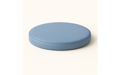 Zitstippel Ø 350 mm, stof Boltaflex 454349 Cerulean