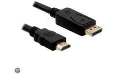 DisplayPort 1.2 - HDMI kabel 5 meter