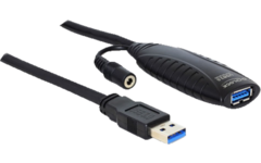 DeLock USB 3.0 Actieve verlengkabel 10 meter M-F.