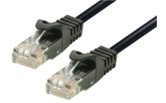 UTP kabel Cat 6a PiMF patchkabel Zwart - 10m
