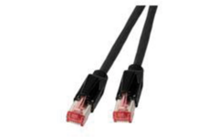 UTP kabel Cat 6a PiMF patchkabel Zwart -5 m
