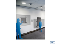 In hoogte verstelbaar Balancebox 400 Light schermgewicht 38 - 63 kg - 400 mm slag