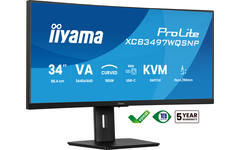 iiyama Monitor 34" UQHD Curved/USB-C/HDMI/DP/IHV