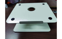 Lumaz Laptopstand/Wit/Rubberen voetjes/Hoogte 13,5 cm