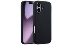 Accezz Liquid Silicone Backcover met MagSafe iPhone 17 - Zwart