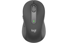 Logitech Signature M650 Mouse wireless Bluetooth 2.4 GHz Bolt USB receiver graphite
